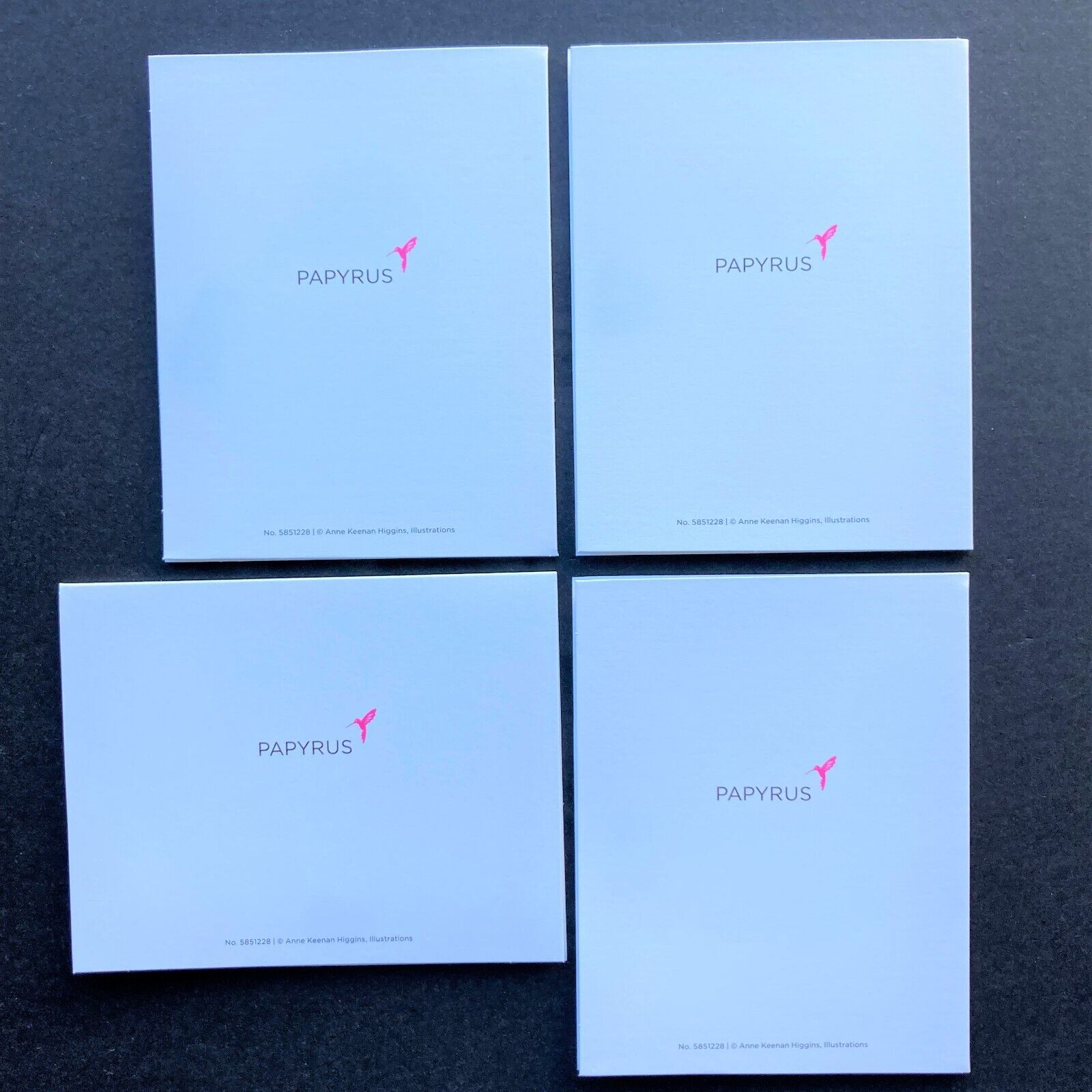 SET OF 4 Papyrus Mod Girl Coffee SMALL Blank Note Cards Girlfriend Woman Spring Papyrus - фотография #7