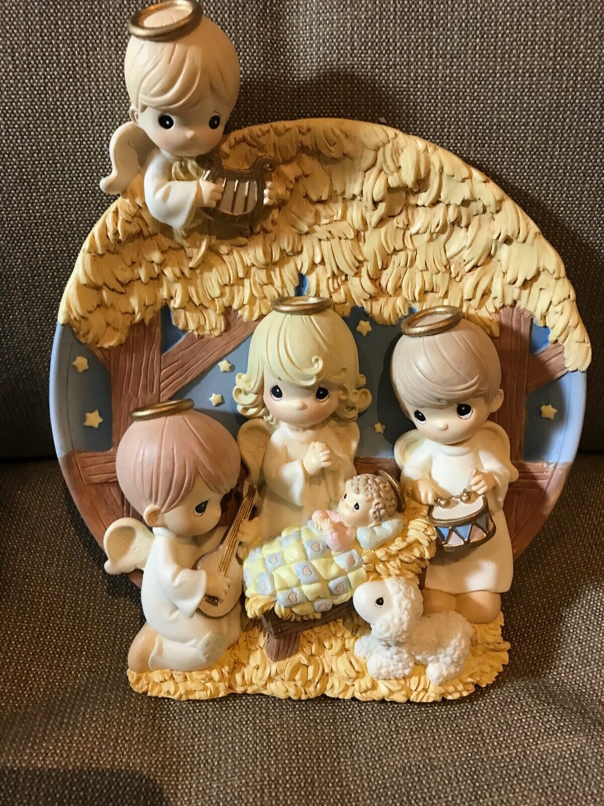 Precious Moments by Enesco Complete Set 6 Plates Heaven's Gift of Love Series  Enesco Heaven 's Gift of Love Series - фотография #11