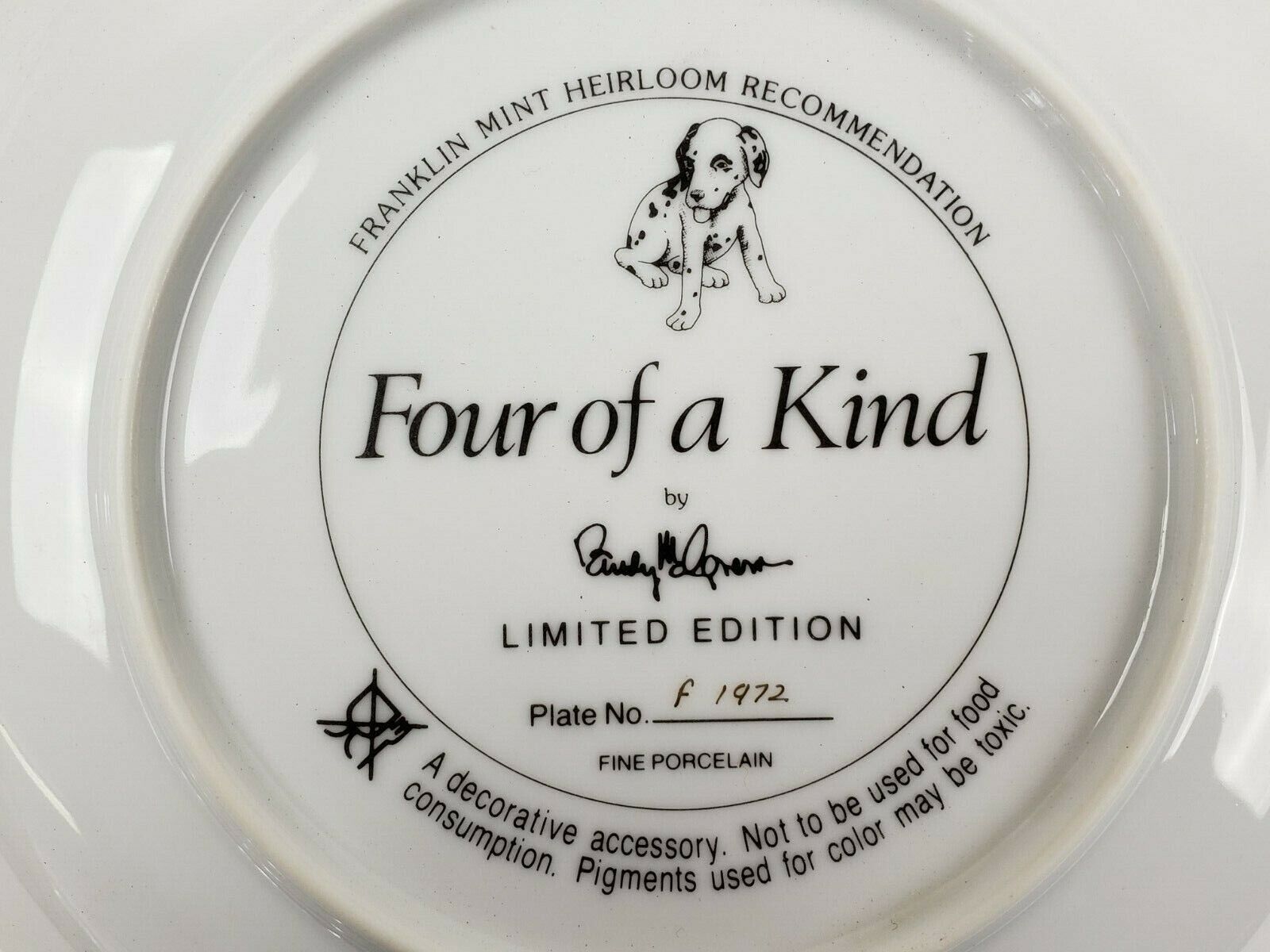 Set of 2 Franklin Mint Limited Edition & 1 The Hamilton Collection Puppy Dogs Franklin Mint Does not apply - фотография #10