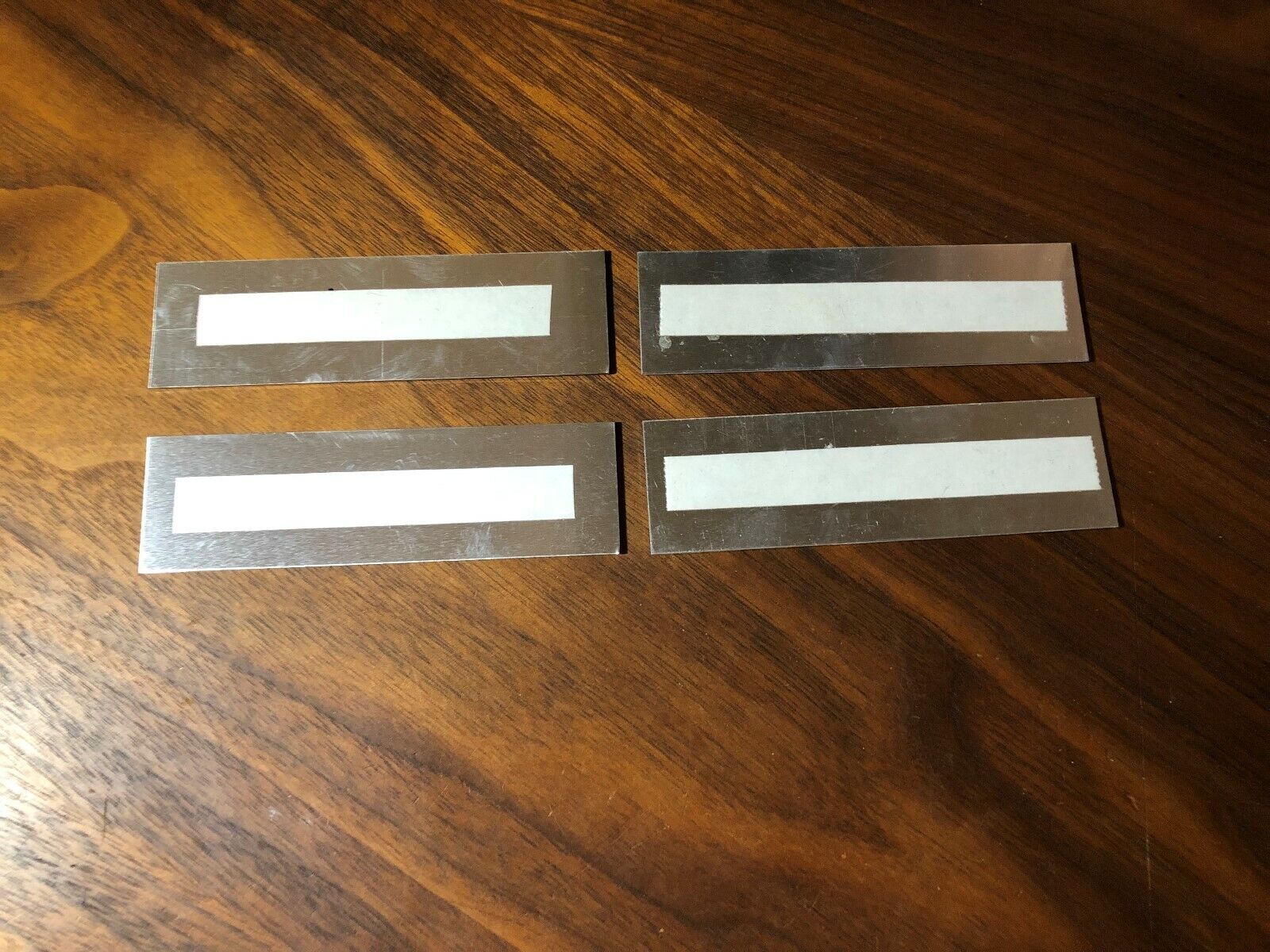 4 x - 1x4 Custom Engraved  Plate With Gold Backer / RUTH - GREENBERG USA - фотография #2