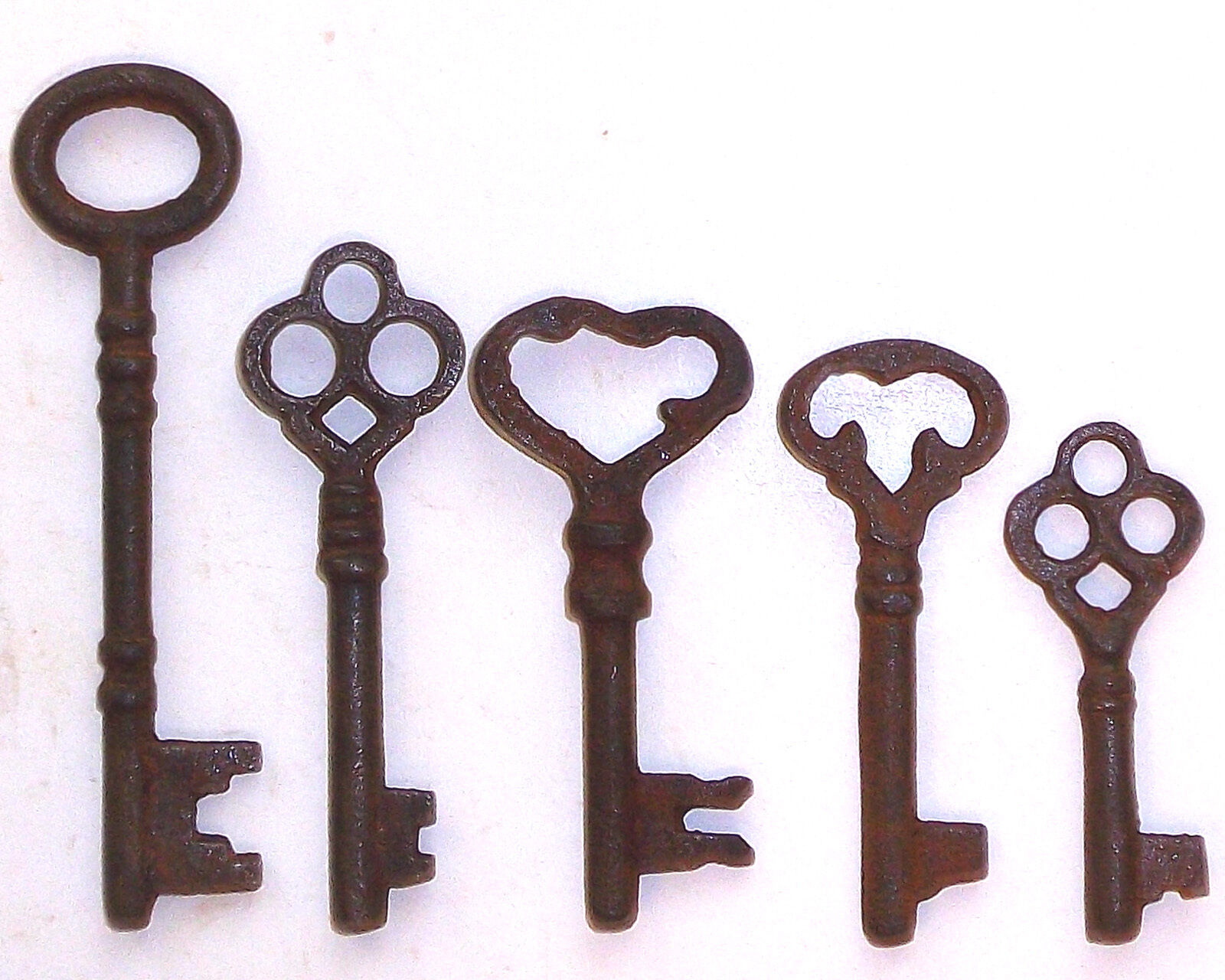 Antique Iron Skeleton Keys Lot of 25 Steampunk Без бренда - фотография #3