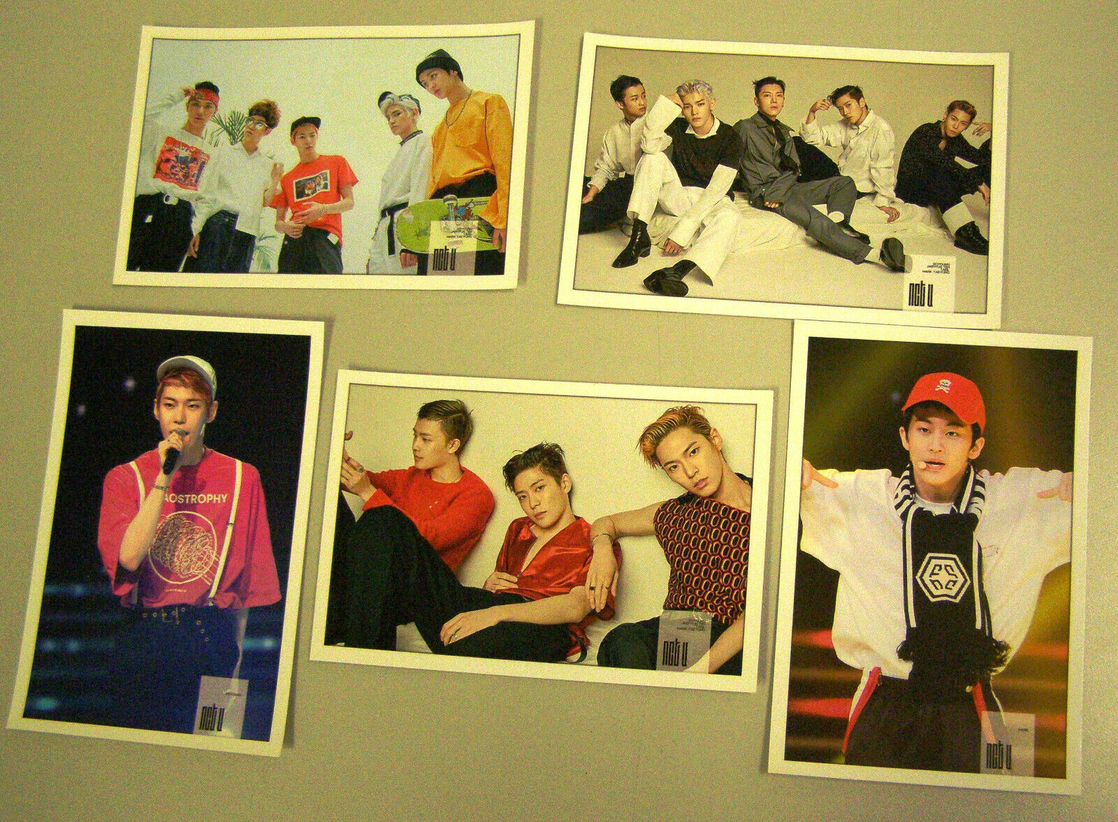 NCT U Standup Photo Cards  LOT OF 5 Без бренда - фотография #2