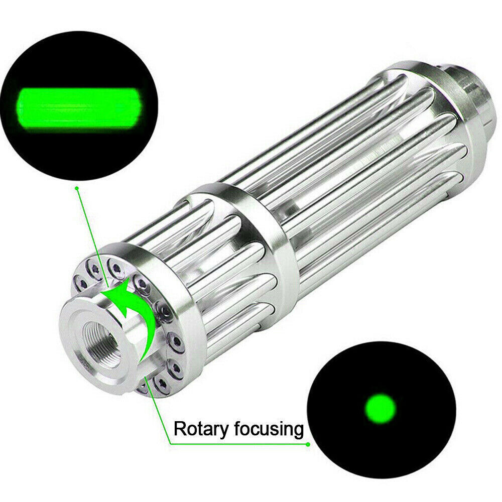 High Power Green Laser Pointer Pen SOS Lazer 532nm 2000m Rechargeable w/ 5 Caps VASTFIRE Does not apply - фотография #7