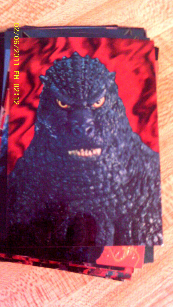 1996 Godzilla Chromium Base Lot Fill you Set!! UPDATED LIST WITH TITLES! PICK 4 Toho Co