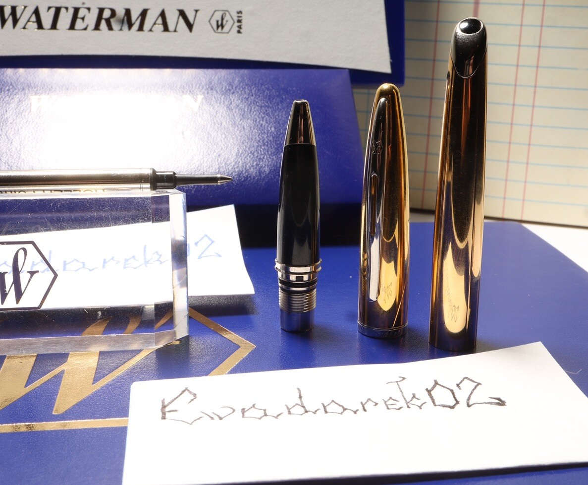 Waterman CARENE Rollerball Meridian Pink Gold Edition, Rare, LOOK Waterman - фотография #6