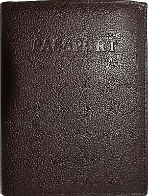 Lot of 5 New Leather passport cover, Brown Unbranded international passport case Unbranded - фотография #12
