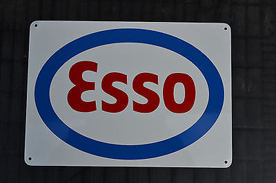 ESSO Metal Gas Station Pump Sign Standard Oil Advertise logo Mechanic  ESSO - фотография #4