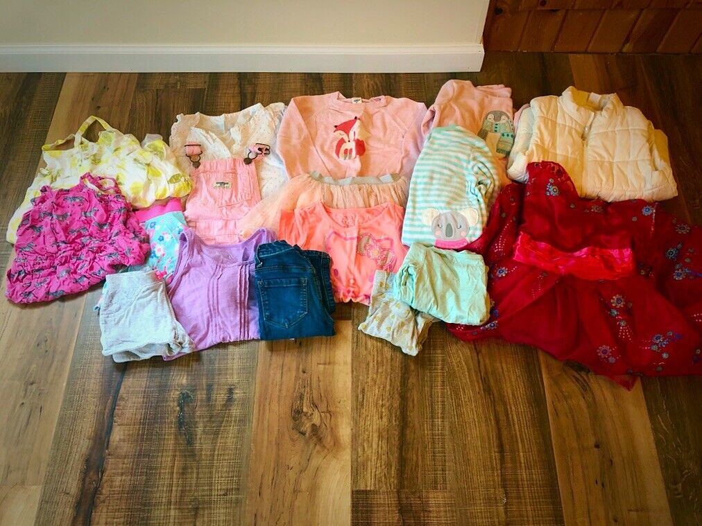 Girls 4T Clothing Lot Carter's, Oshkosh, Hello Kitty, Cherokee