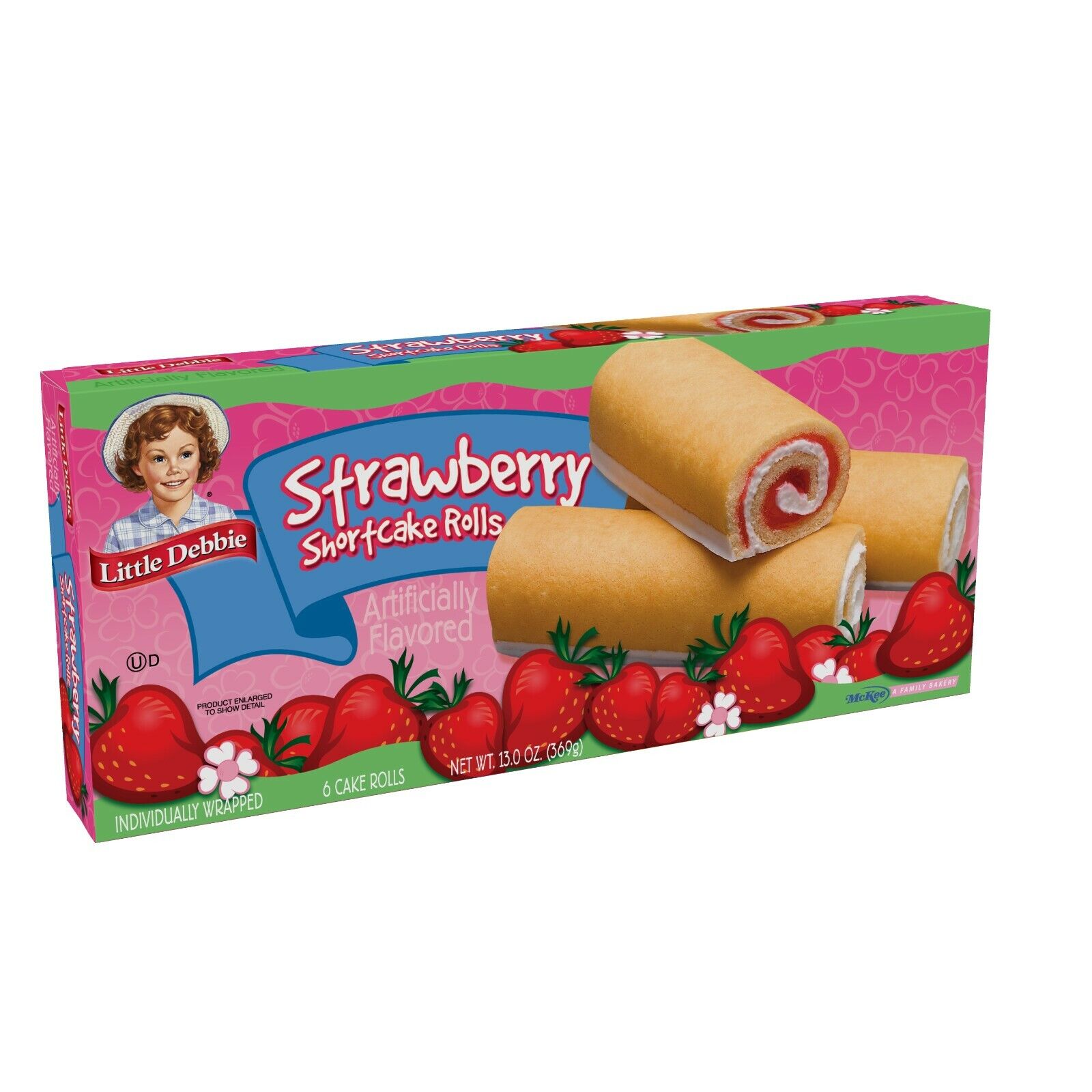 Little Debbie Strawberry Shortcake Rolls, Lot of 3, Free Shipping Litle Debbie
