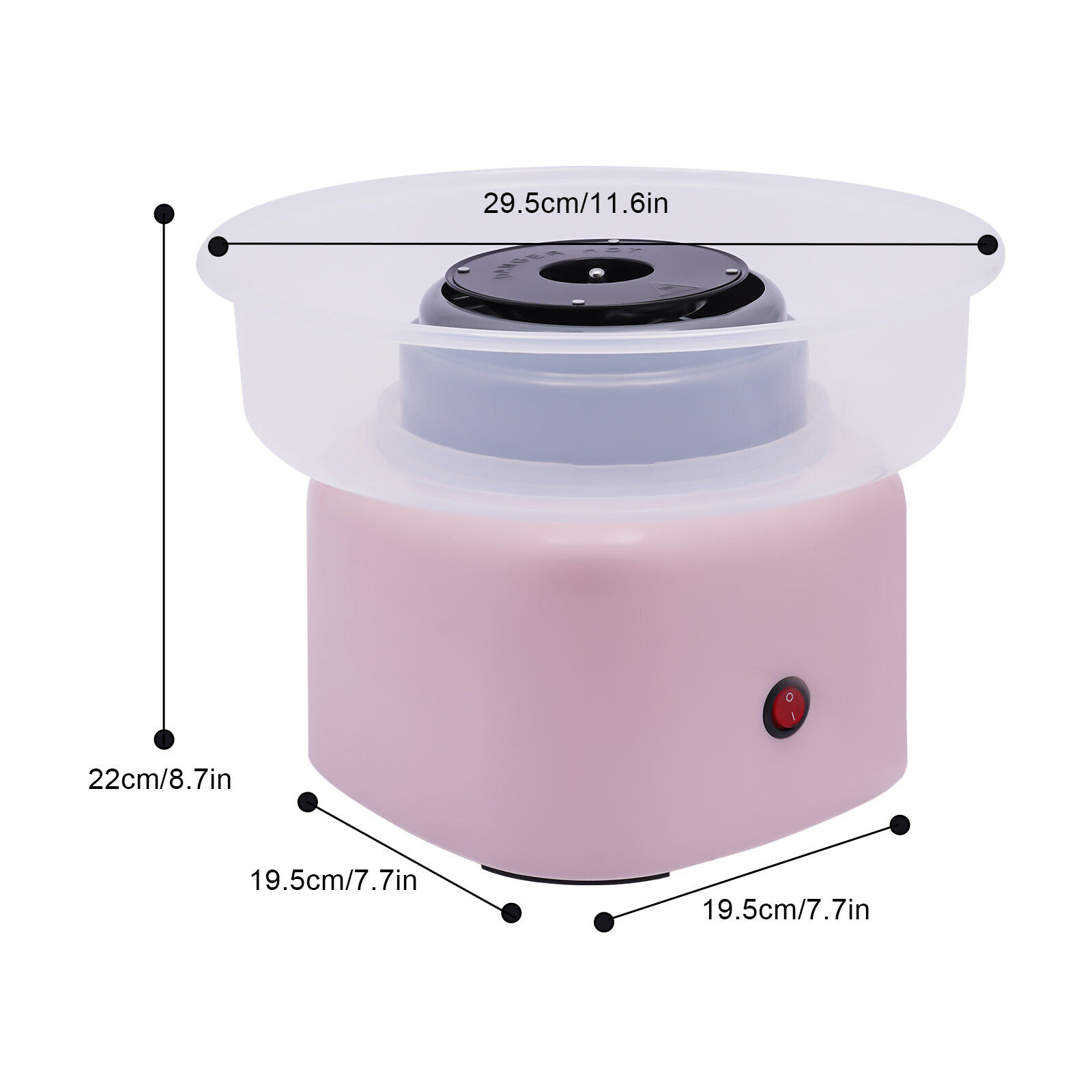 Commercial Electric Countertop Cotton Candy Machine DIY Candy Floss Maker 450W Unbranded NY-E500 - фотография #6