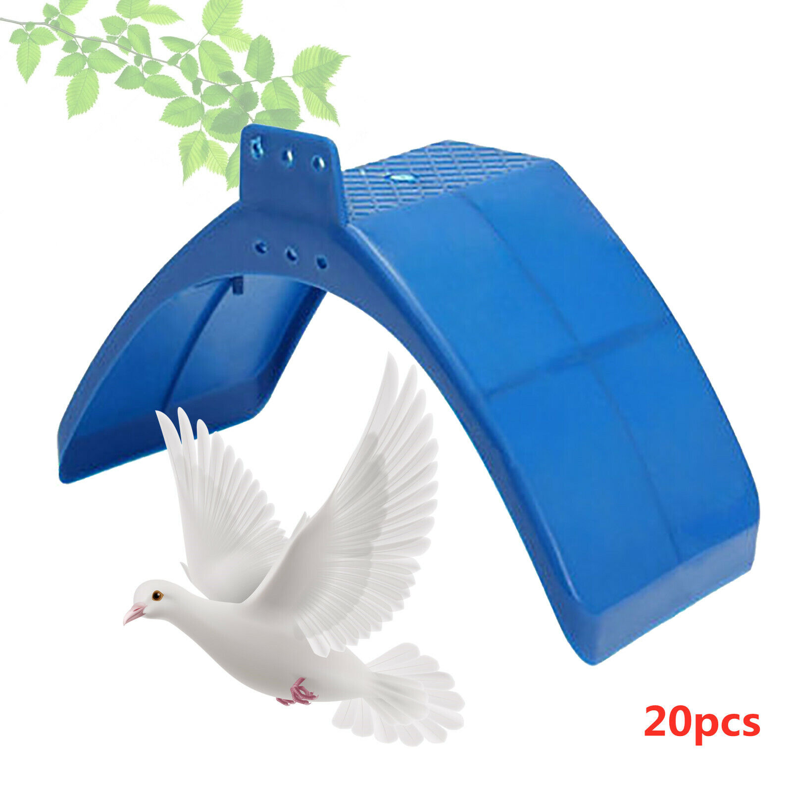 20pcs Pigeon Dove Rest Frame Pet Birds Perches Parrot Rest Arched Stand Blue Unbranded - фотография #5