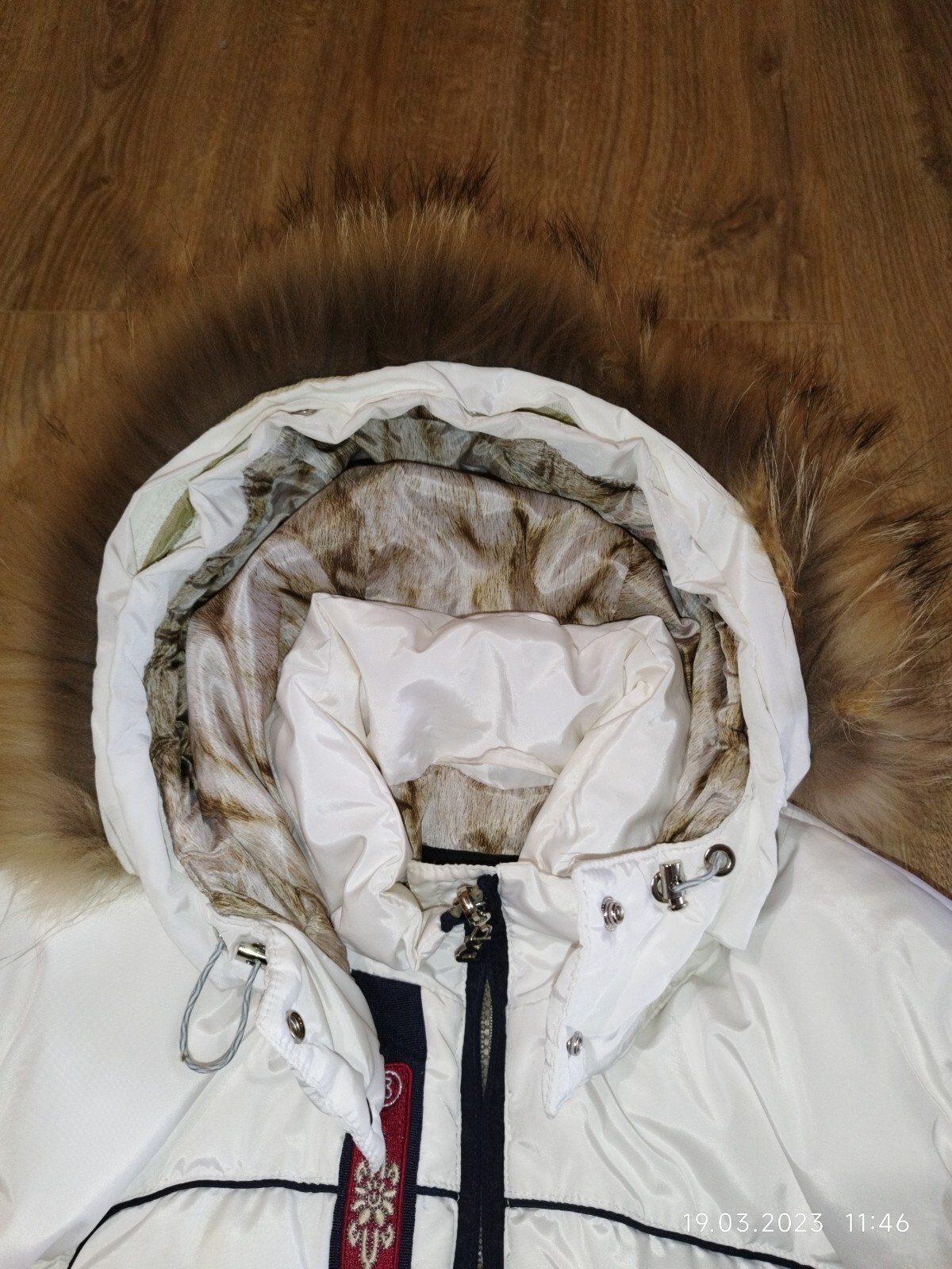 Women's White Bogner desert mountain Ski Jacket Size xl Bogner - фотография #12