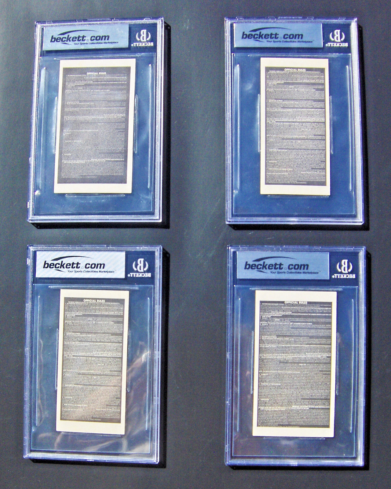 LIMITED VERY RARE 1982 Graded  (4) 8-8.5 Cards UNSCRATCHED SET - Atari McDonalds Без бренда Not Applicable - фотография #6
