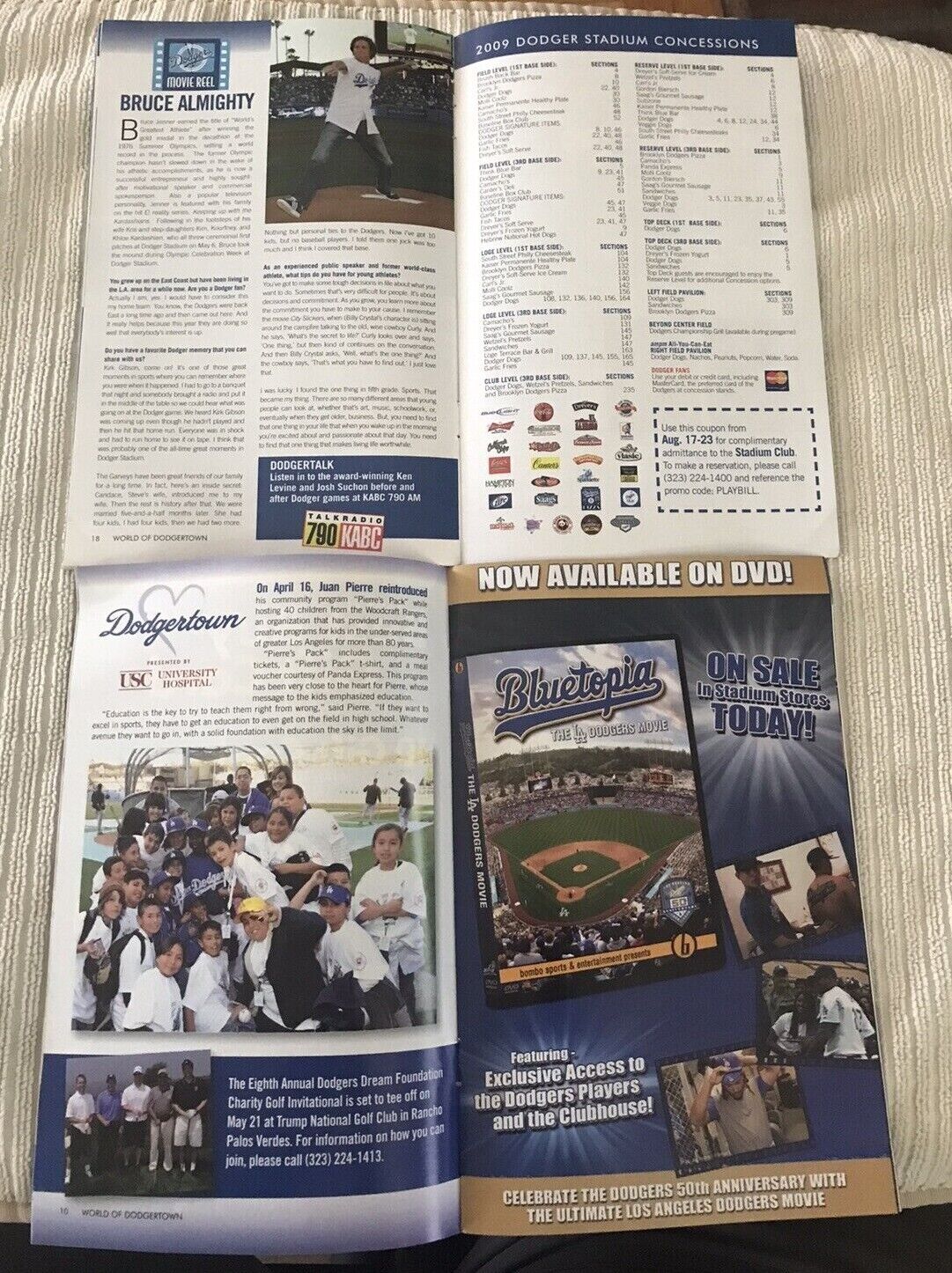 Lot Of 2 LA Dodgers The World Of Dodgertown All Are Welcome 2009 Magazines Без бренда - фотография #2