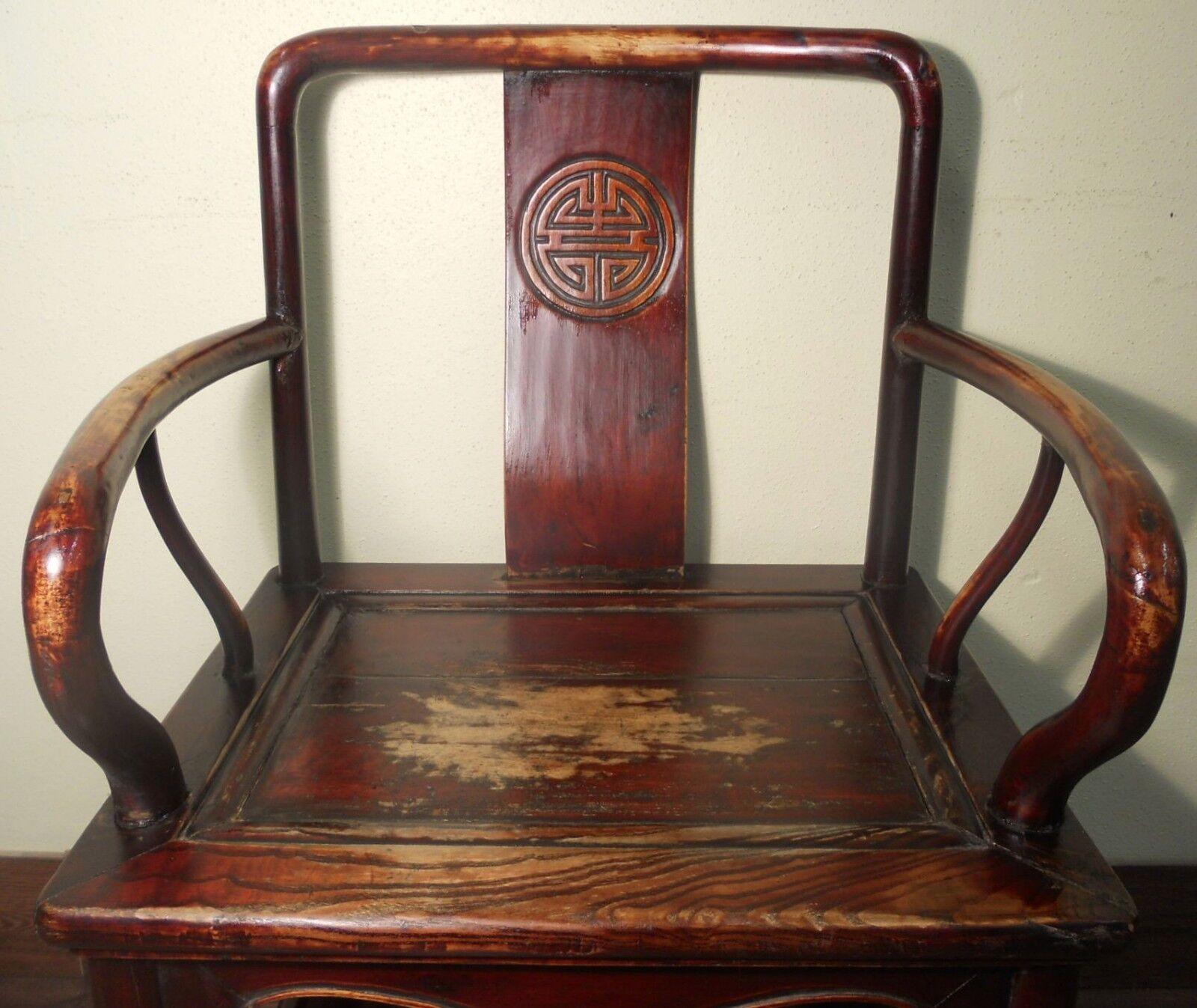 Antique Chinese Ming Arm Chair (5921), Cypress Wood, Circa 1800-1849 Без бренда - фотография #4