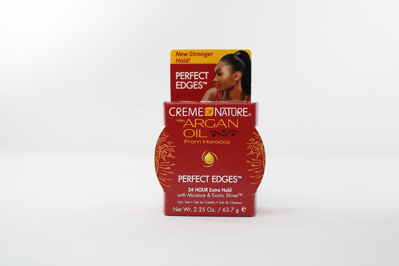  2, Brand New_CREME OF NATURE, ARGAN OIL PERFECT EDGE_2.25OZ_Free Shipping_ Creme of Nature - фотография #2