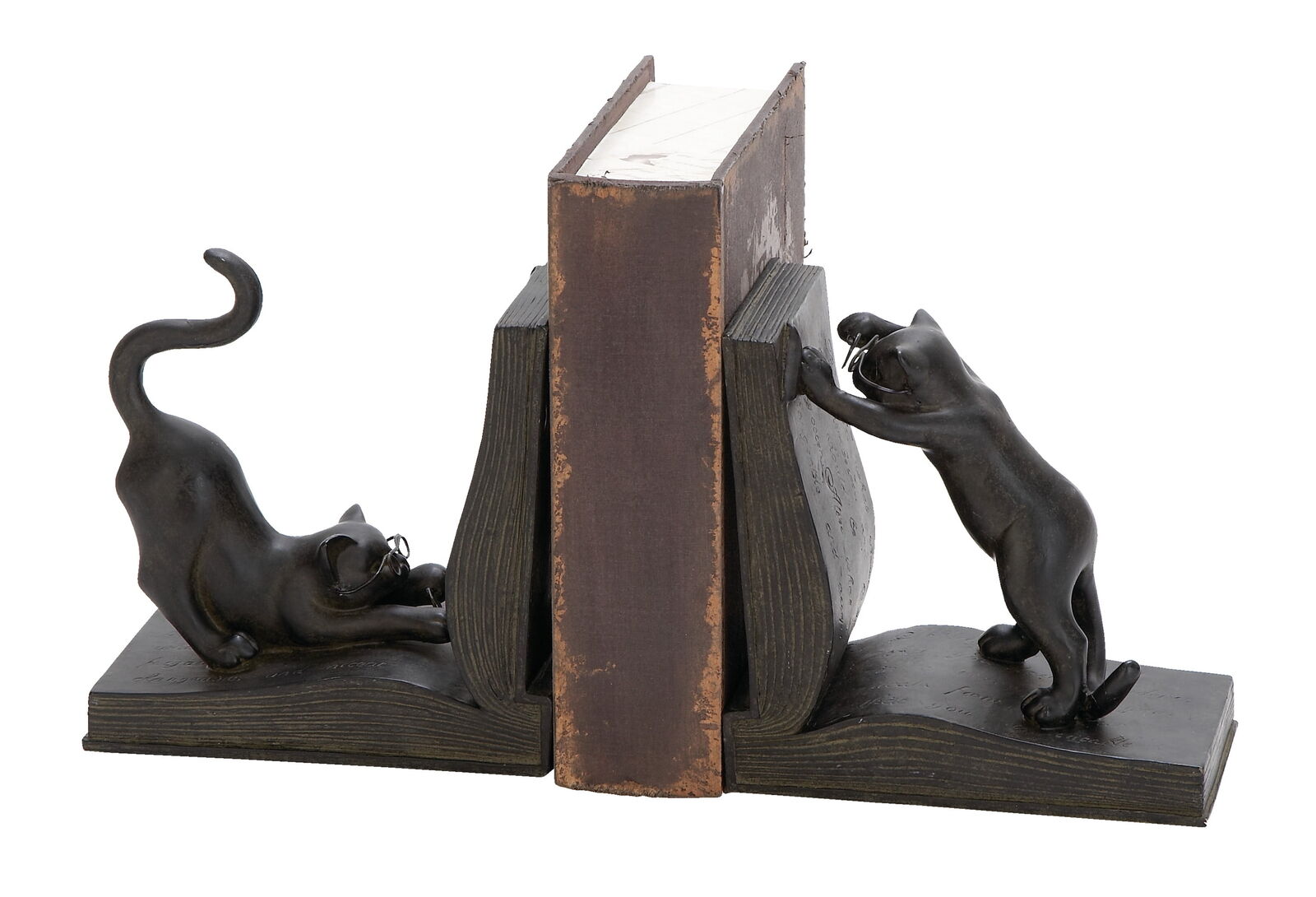  Reading Cat Polystone Bookends (Set of 2) Без бренда
