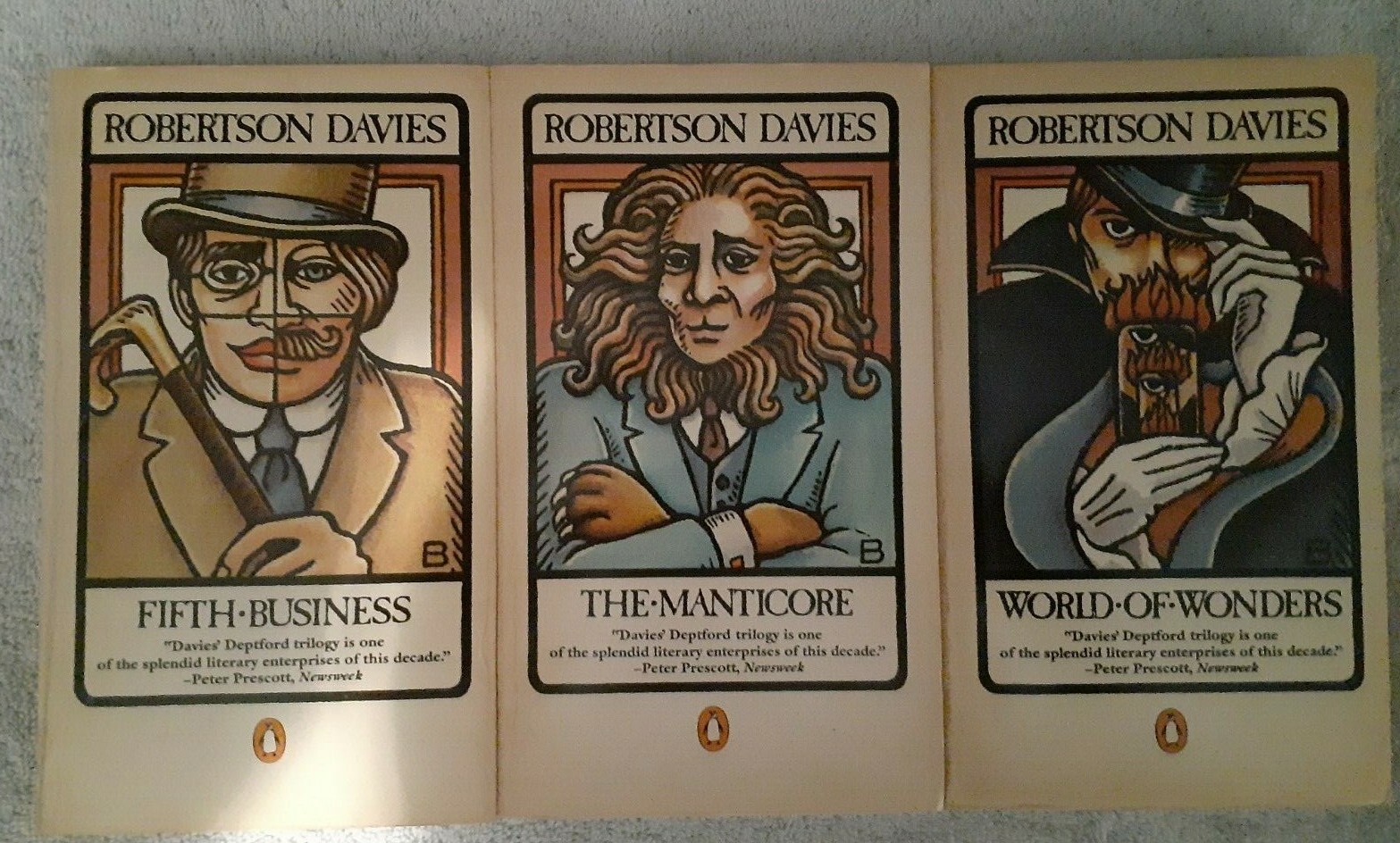 [Lot of 3] DEPTFORD Trilogy Masterpiece by Robertson Davies Fifth Business etc Без бренда - фотография #2