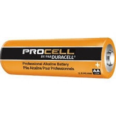 72 NEW DURACELL PROCELL AA Alkaline Batteries !! Duracell PC1500