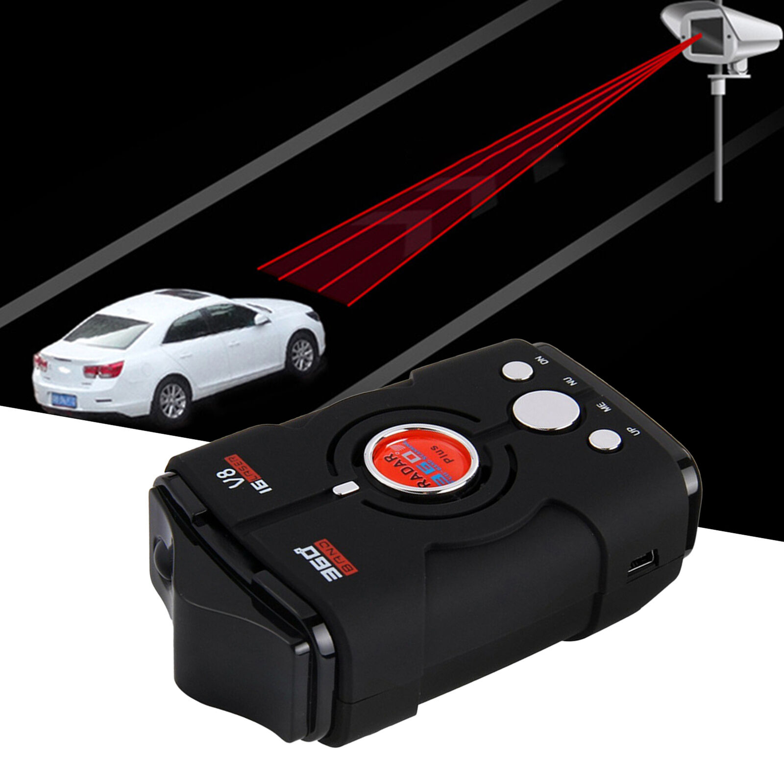 Car Vehicle Speed Detector ABS 360 Degrees Detecting Mobile Speed Detector Unbranded Does Not Apply - фотография #4