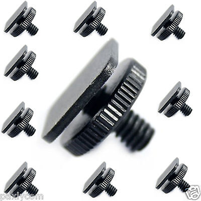 Lot of 10 X Pieces 1/4"-20 Tripod Screw to Flash Hot Shoe Mount Adapter 1/4” 20  Paxly Does Not Apply - фотография #2