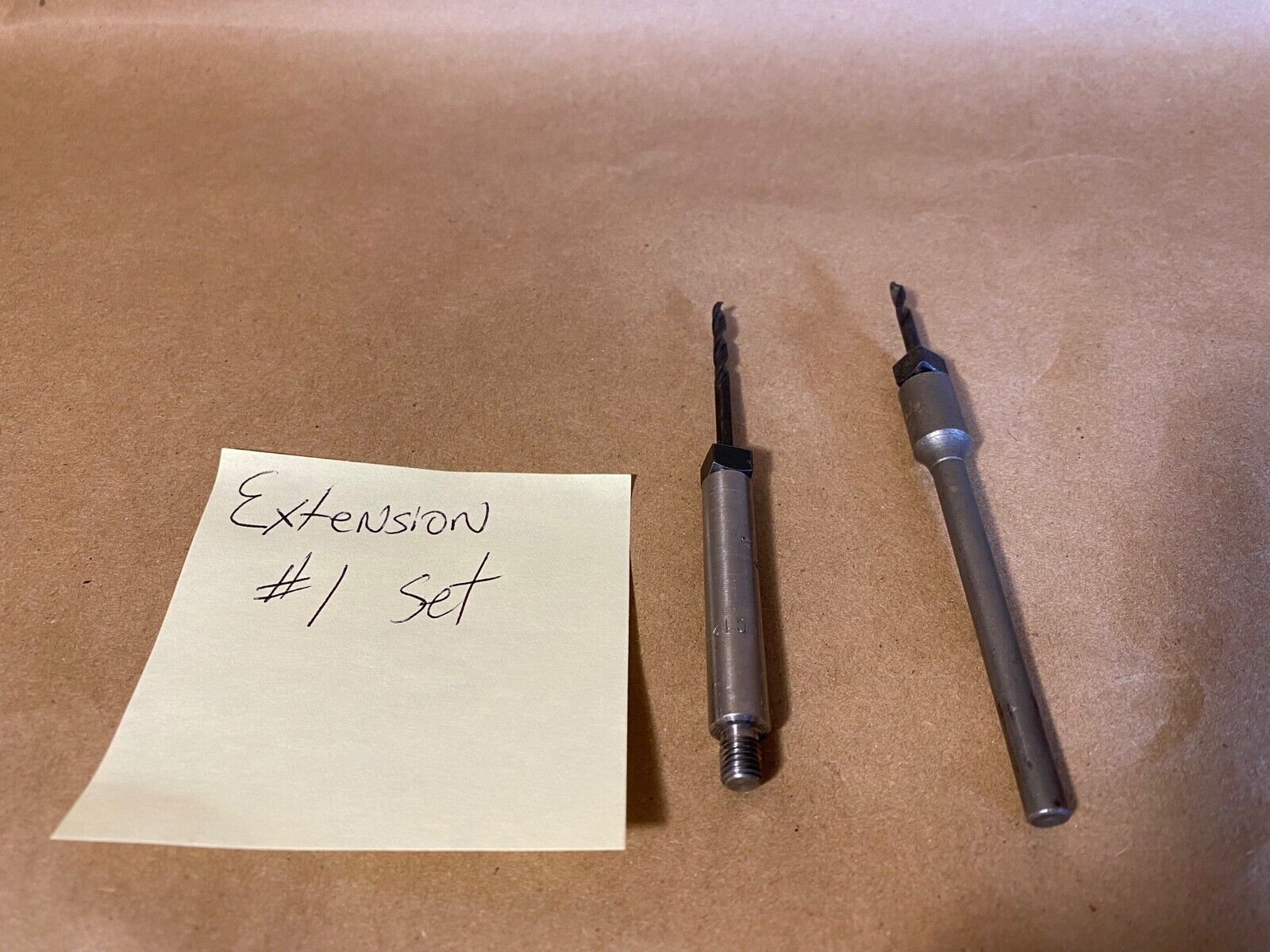 Core Drill and Threaded  Drill Bit Extensions set  #1 SET Unbranded n/a