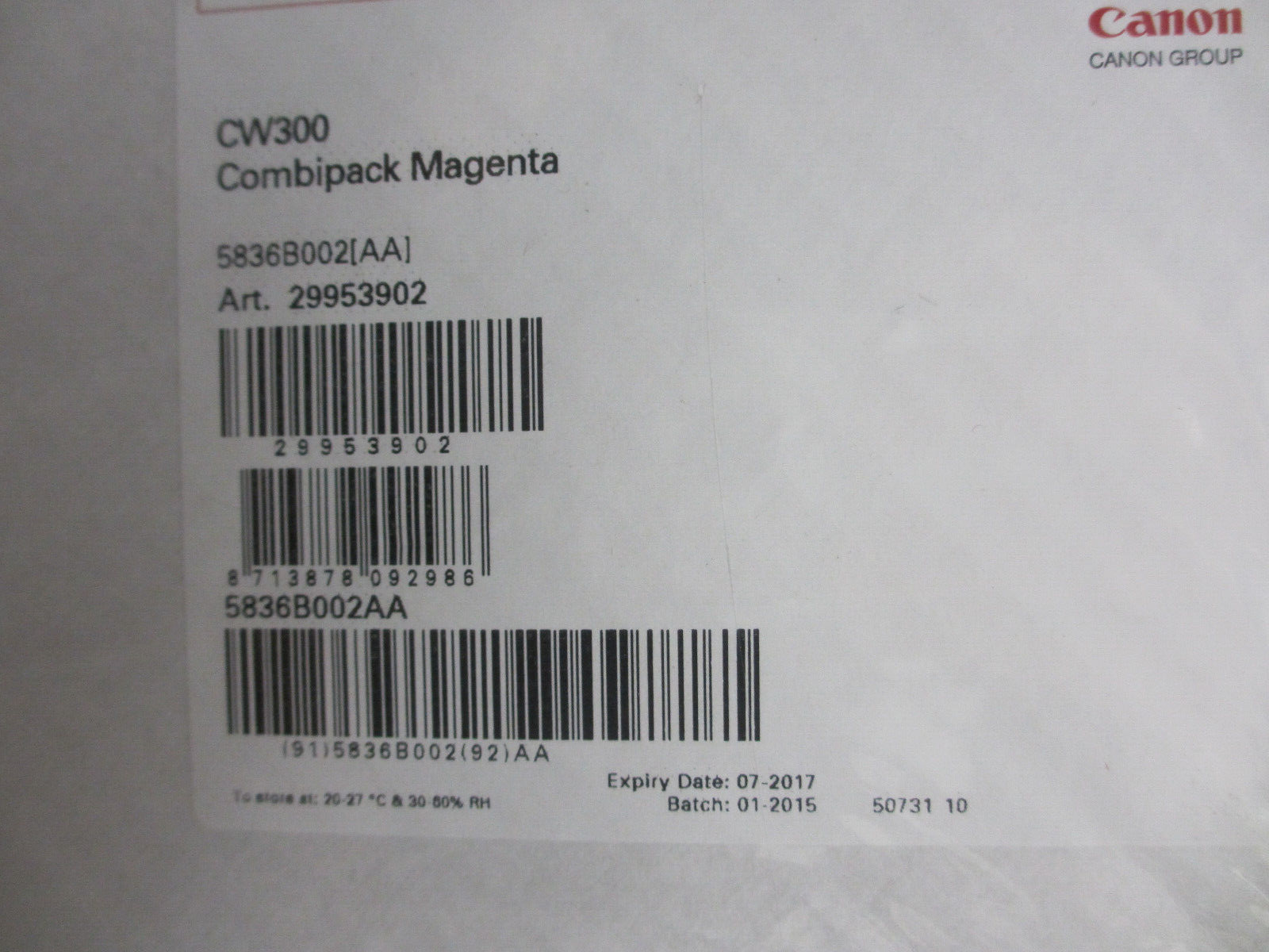 Oce Colorwave 300 Combi Pack CW300 Combipack  Magenta Oce 29953902 - фотография #8