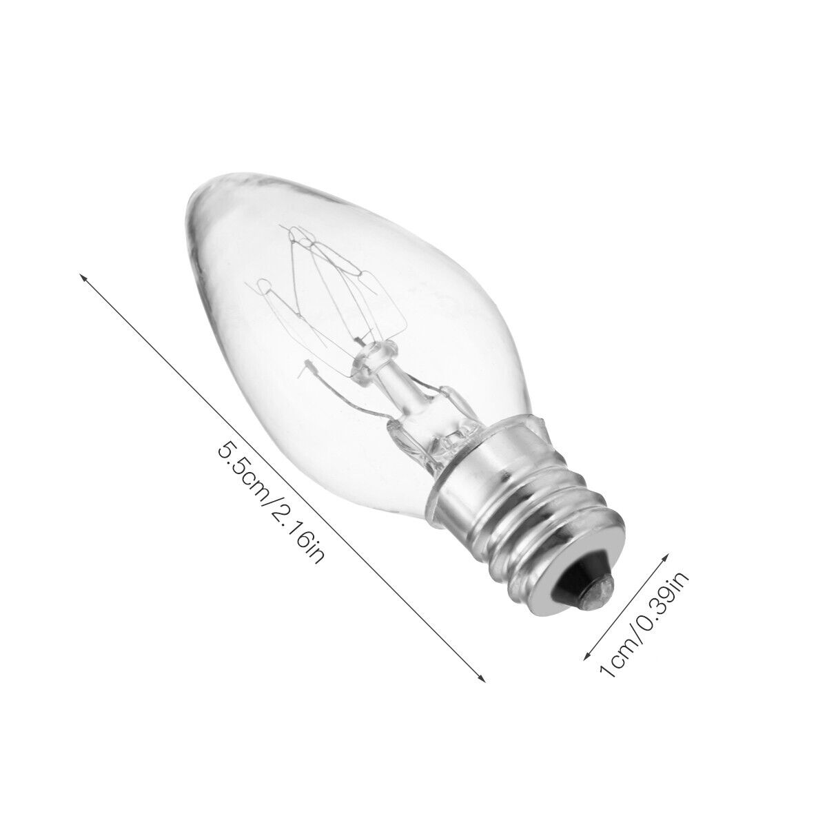 10 Pack 15 Watt Scentsy Plug-in Wax Warmer Night Light Diffuser C7 Bulbs Lamps Housmile - фотография #11