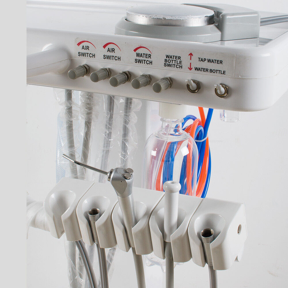 Portable Dental Delivery Unit System 4Hole Syringe Cart  + 4H LED High Handpiece Denshine 180779 - фотография #9