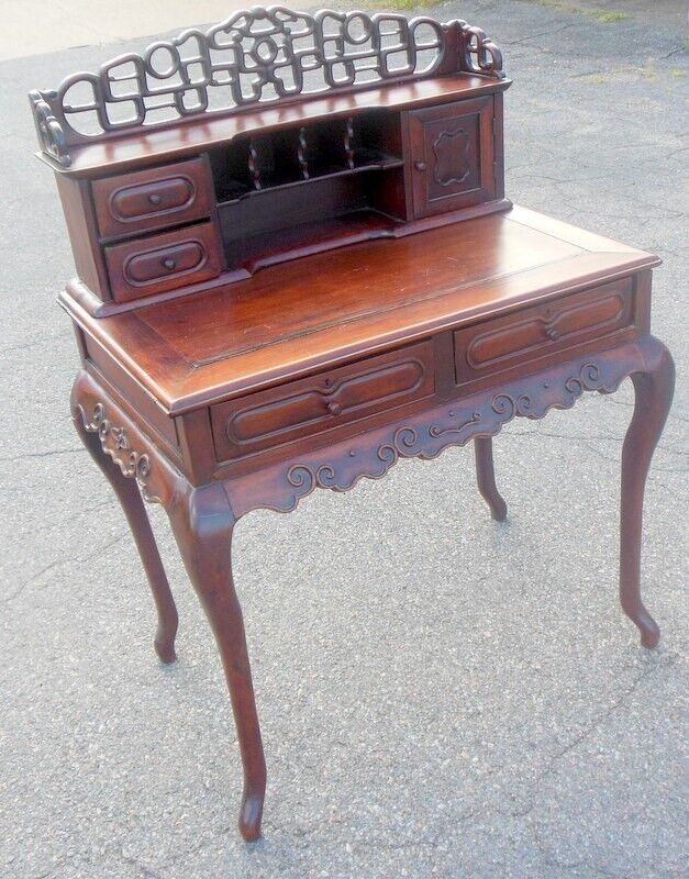 Antique Chinese DESK Table Console  Carved.   Ming Style. Без бренда - фотография #7