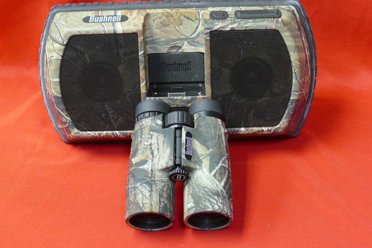 BUSHNELL POWER VIEW 10X42 BINOCULAR CAMO WITH BUSHNELL BOOM BOX Bushnell POWER VIEW - фотография #4