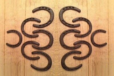 Horse Shoes Rustic Cast Iron 5" tall (Set of 2) Home Decor 0170-05208 Без бренда 0170-05208 - фотография #9