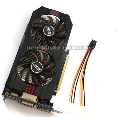 ASUS NVIDIA GeForce GTX 750 Ti  2 GB GTX750TI-OC-2GD5 GTX750TI Video Card 128Bit ASUS GTX750TI-OC-2GD