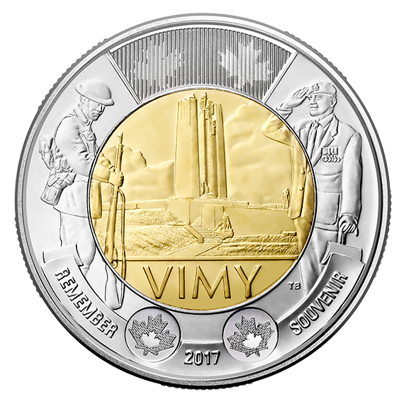 BATTLE OF VIMY RIDGE COIN PACK with WAIT FOR ME DADDY & BATTLE OF THE ATLANTIC Без бренда - фотография #3
