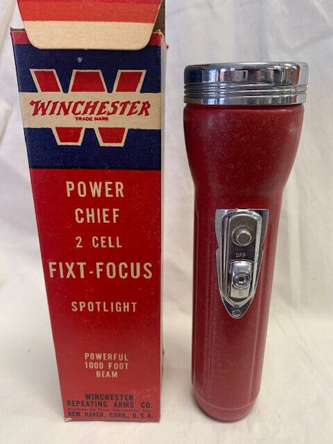 Winchester Flashlights Collectible Spotlight Winchester Repeating Arms Antique R Winchester - фотография #3