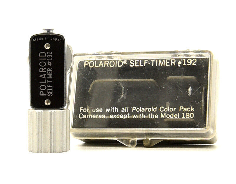 EXCELLENT CASED P0LAROID SELF TIMER #192 PLUS CASED POLAROID UV FILTER #585 Polaroid - фотография #3