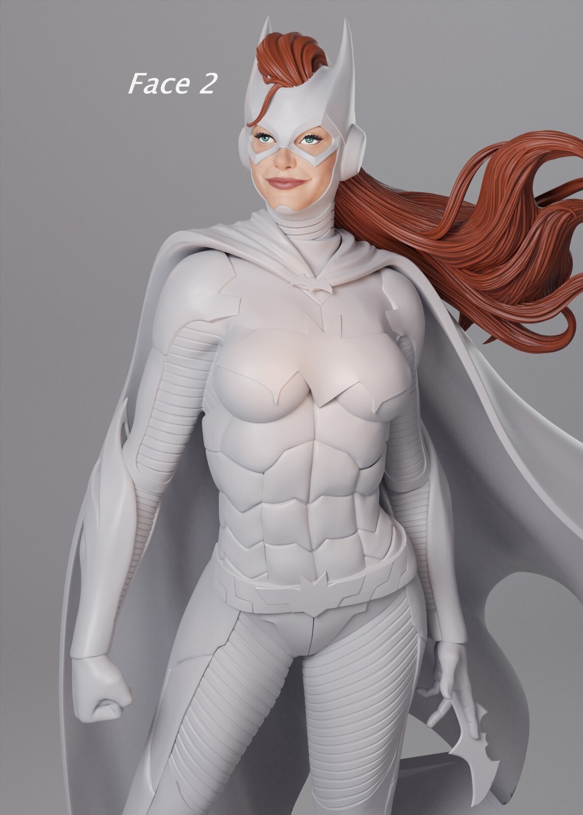 Batwoman_Fan Art/ Sculpture Fully Painted (Made on order) Без бренда - фотография #8