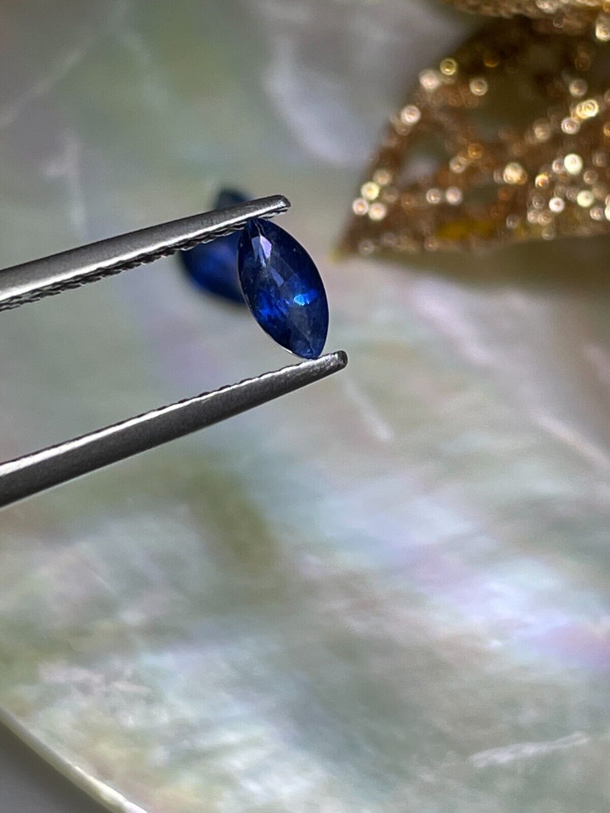 Loose A+ Grade Natural Blue Sapphire Gemstones Marquise Cut 1.09ctw Без бренда - фотография #6