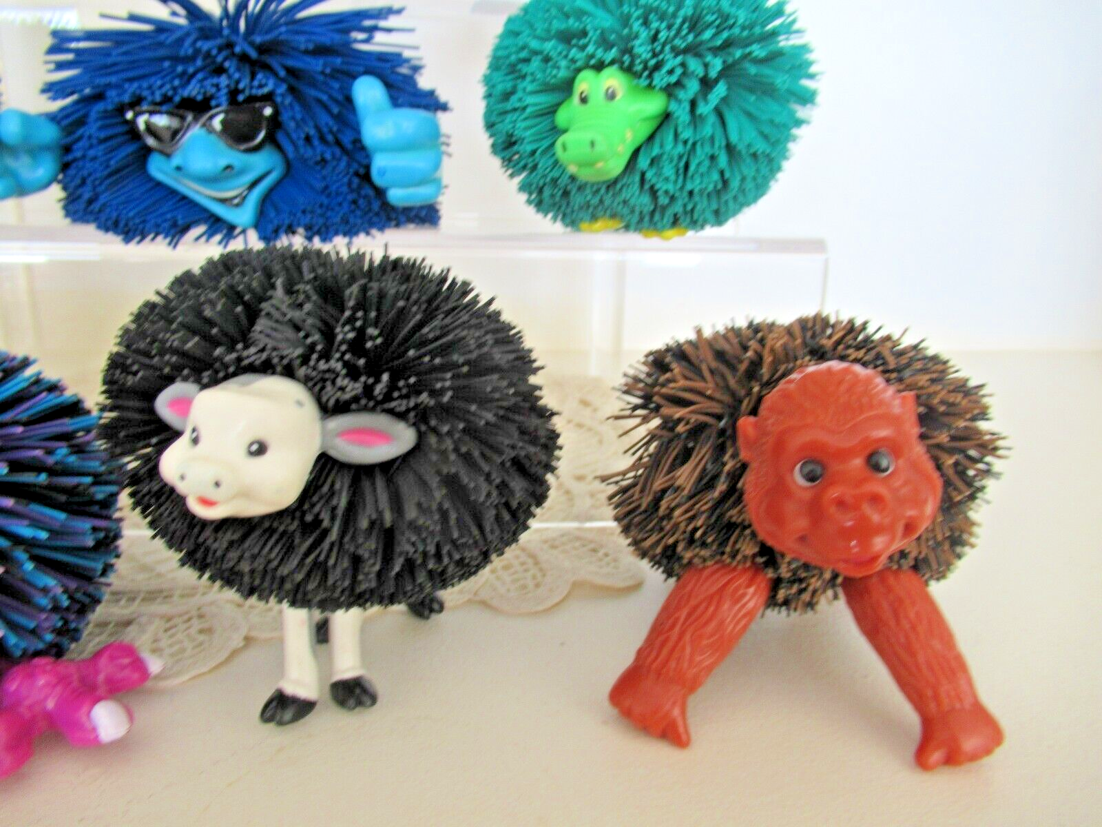 Lot of ( 10 ) KOOSH BALL ANIMALS & CREATURES.  MIxed lot of colors & styles. Unbranded - фотография #7