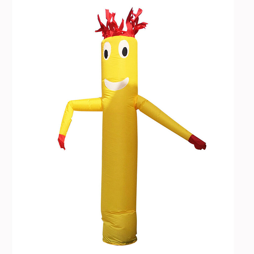 10FT Yellow Wind Dancer Air Puppet Sky Wavy Man Inflatable Tube No Blower USA Без бренда - фотография #5