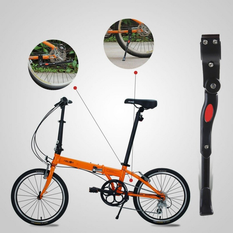 Adjustable Aluminium Alloy Bike Bicycle Kickstand Side Fit For 22~27 inch Unbranded Does Not Apply - фотография #5