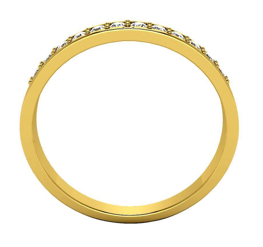 Natural Diamond Wedding Anniversary Ring I1 G 0.25 Ct Prong Set 14K Yellow Gold Diamond For Good Does not apply - фотография #5