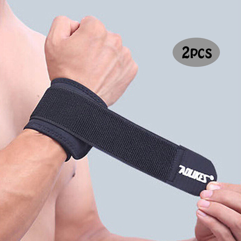 Sports Wrist Band Brace Wrap Adjustable Support Gym Strap Carpal Tunnel Bandage Aolikes Does Not Apply