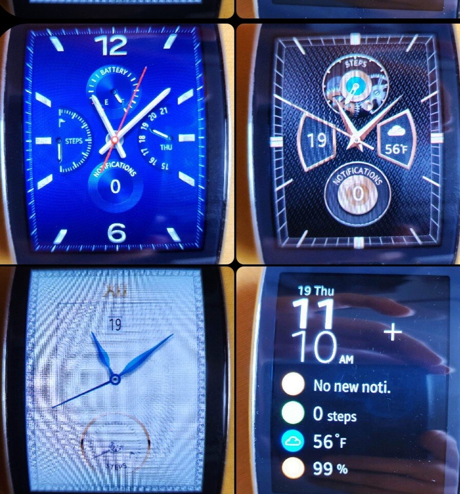 Samsung Galaxy gear S SM-R750v 51mm Curved AMOLED black Smart Watch bluetooth  Samsung # 237b - фотография #13
