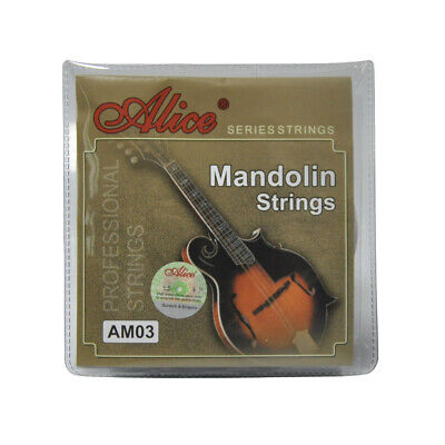 5Sets Alice Mandolin Strings Silver Plated Copper Alloy Winding EADG AM03 Alice Does Not Apply - фотография #2