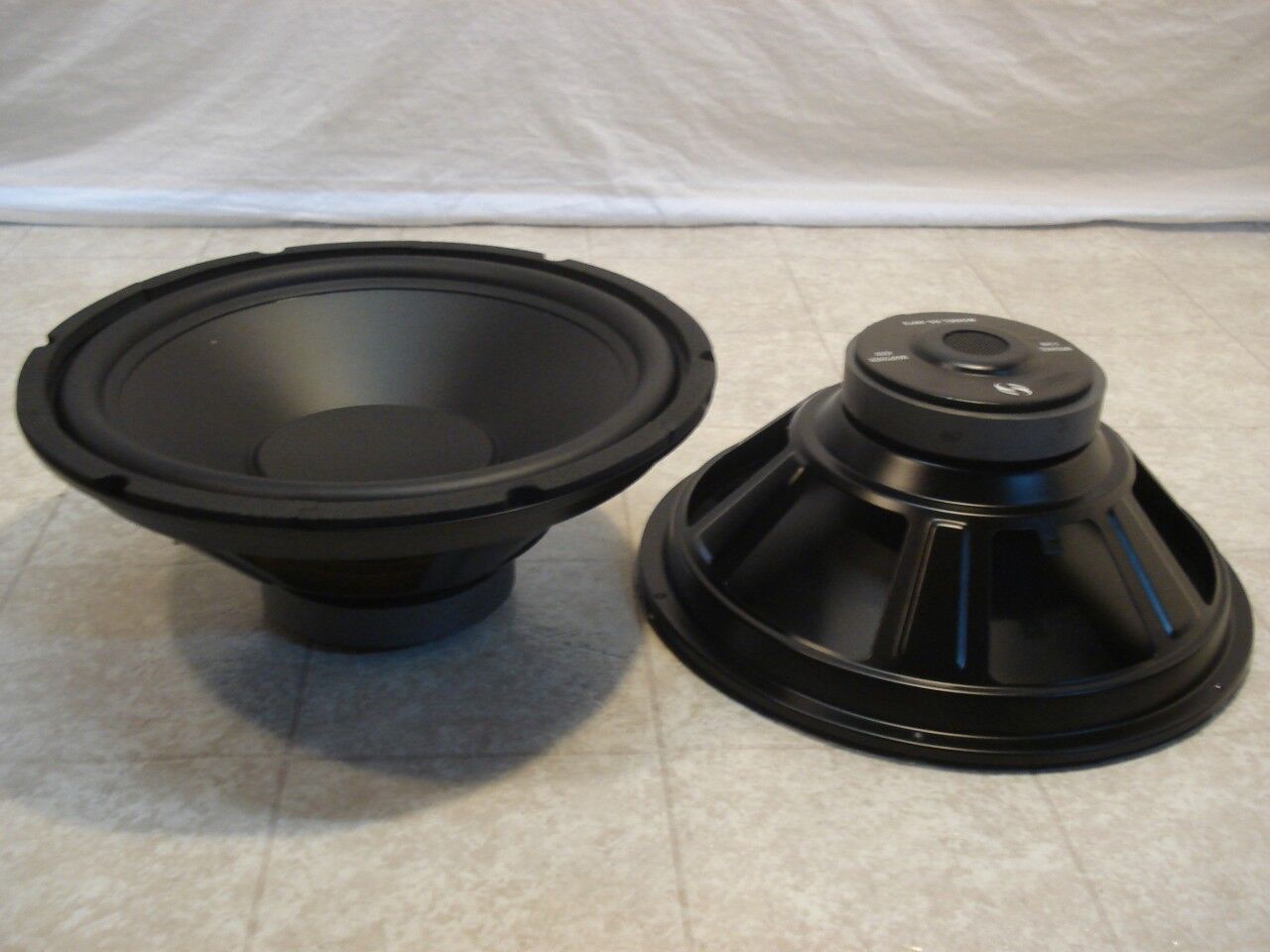 NEW (2) 12" Subwoofers Replacement Speakers.4 ohm.twelve inch Woofer pair.Audio audioselect 12inch.4ohm.bass altavoz.12in