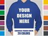 12 Custom Screen Printed Hooded Sweatshirts - Hoodies Без бренда