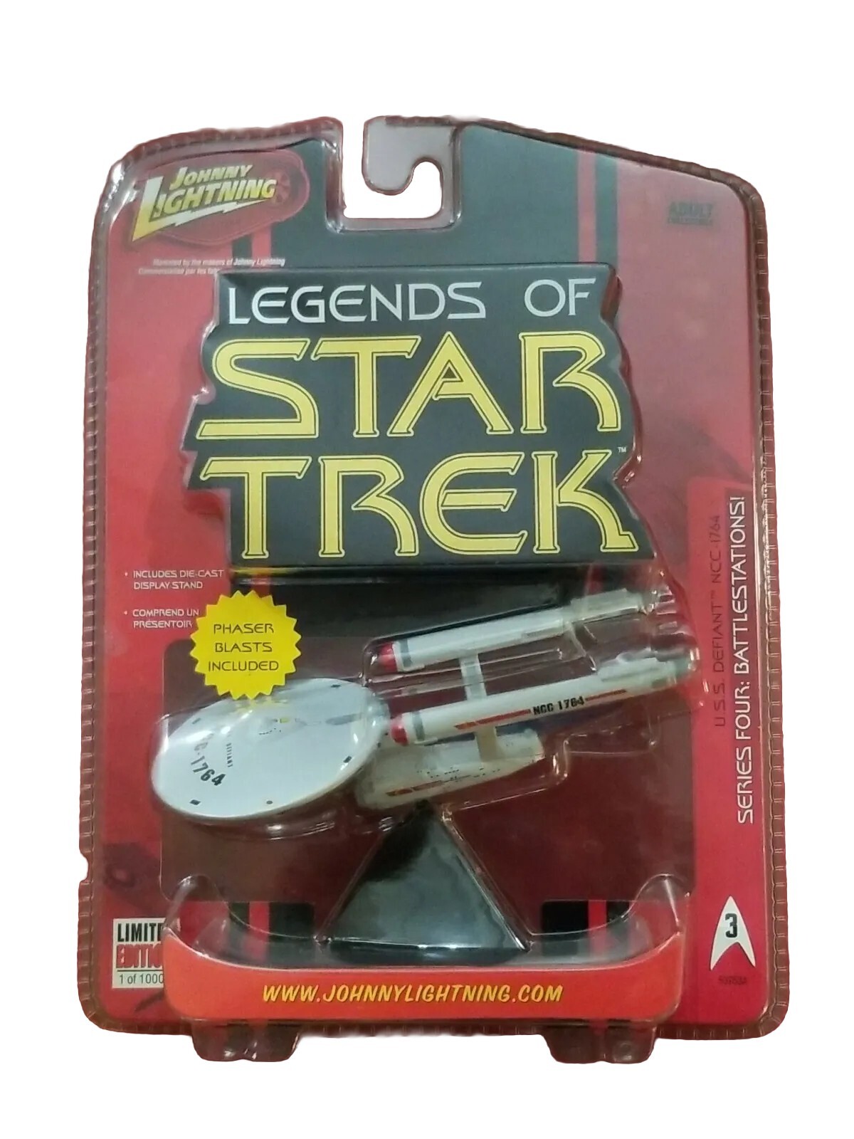 Johnny Lightning Legends of Star Trek Series 4: BattleStations! - Set of 6 Johnny Lightning - фотография #7