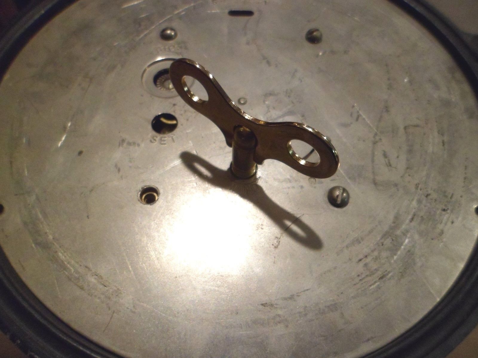 Key for Seth Thomas US Navy Mark 1 Mk 1 Deck Clock Solid Brass Без бренда