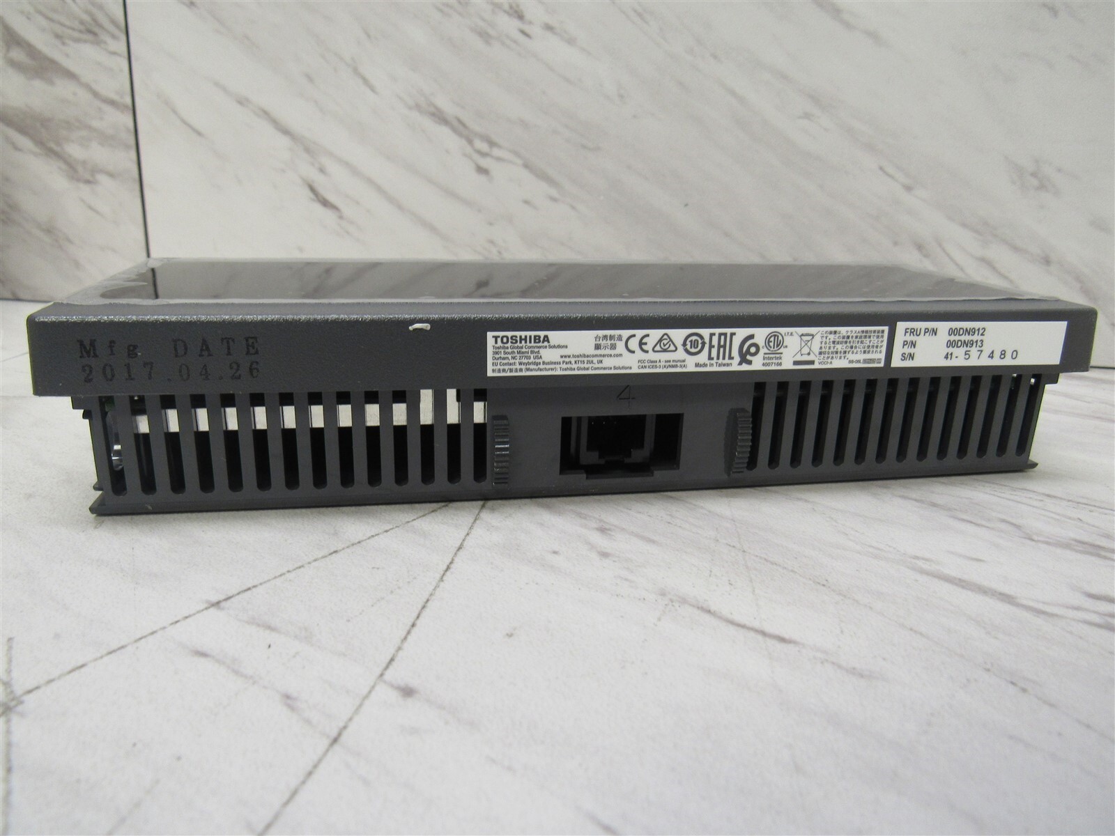 Lot of 4 NEW Toshiba IBM 00DN913 POS Customer Pole Display Kit Toshiba/IBM 00DN913 - фотография #3